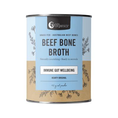 Nutra Organics Bone Broth Beef Hearty Original 125g